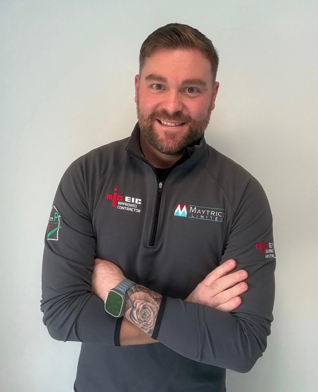 Darren May, Electrician at Maytrics Ltd, Blackwaterr